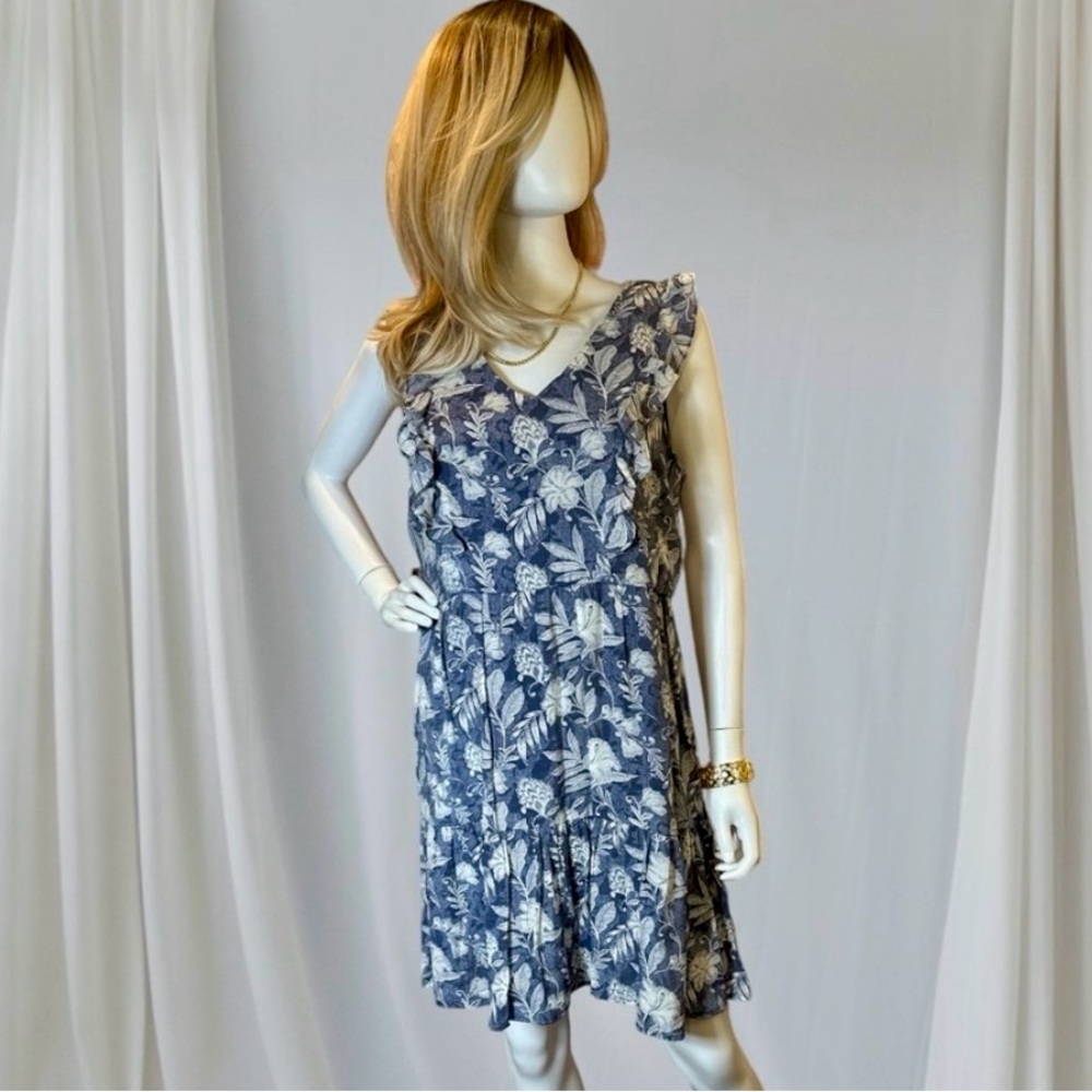 Como Vintage Ruffled Tiered Sundress